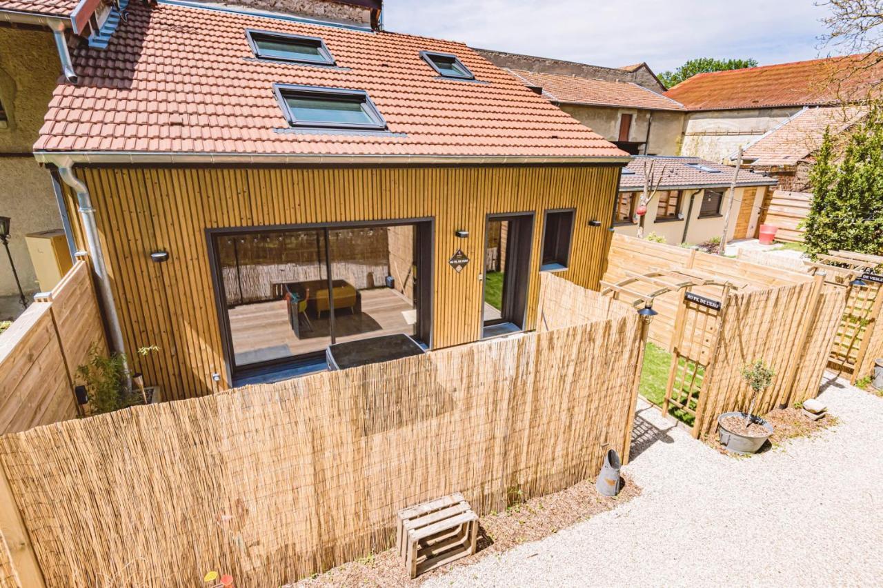 Gîtes Sérénaé avec vue sur rivière Val de Vesle Extérieur photo